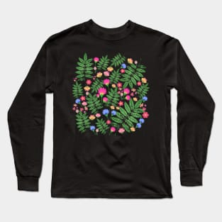 Flatlay Ferns Long Sleeve T-Shirt